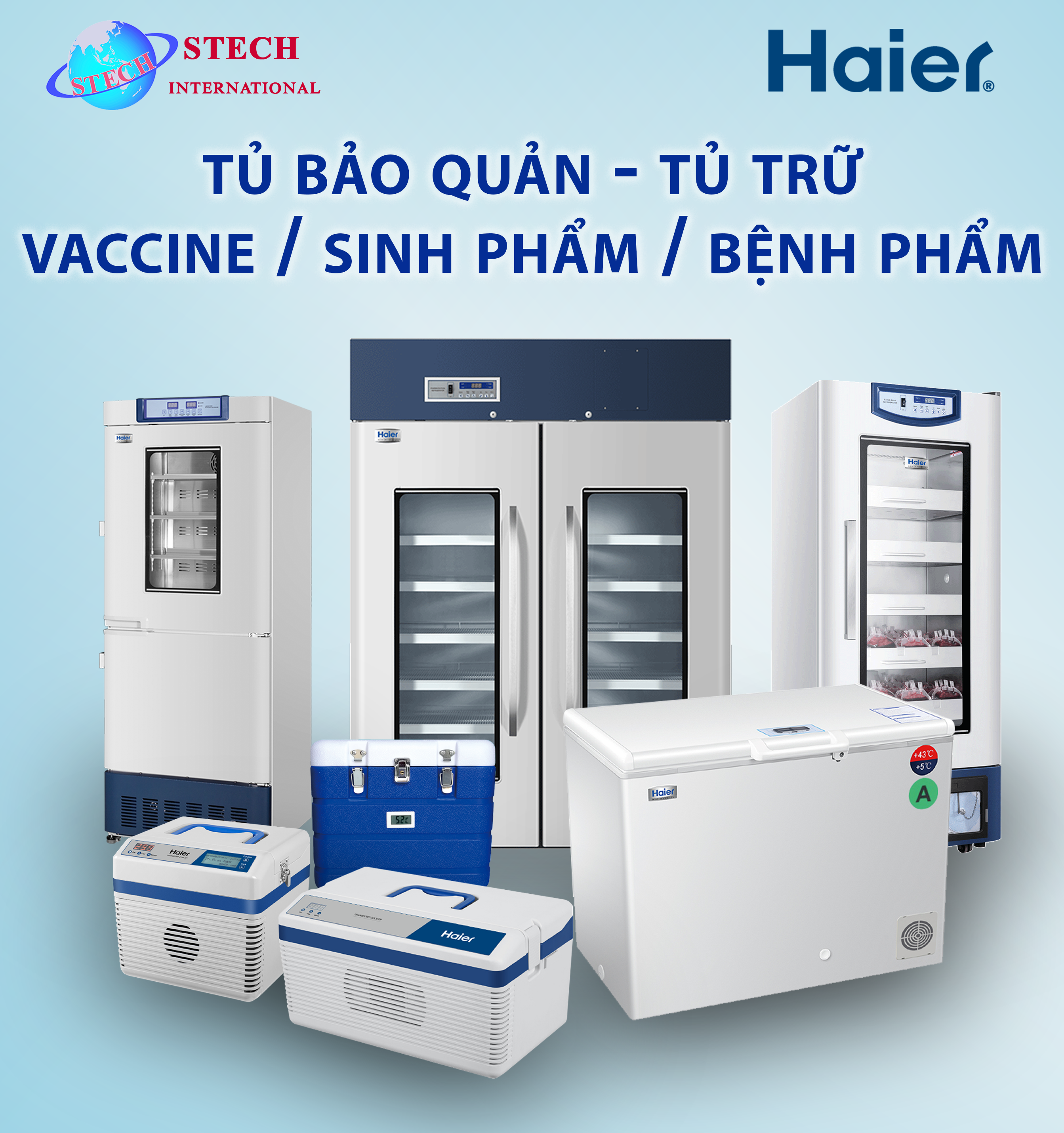 HÃNG SẢN XUẤT HAIER BIOMEDICAL - TỦ BẢO QUẢN VACCINE