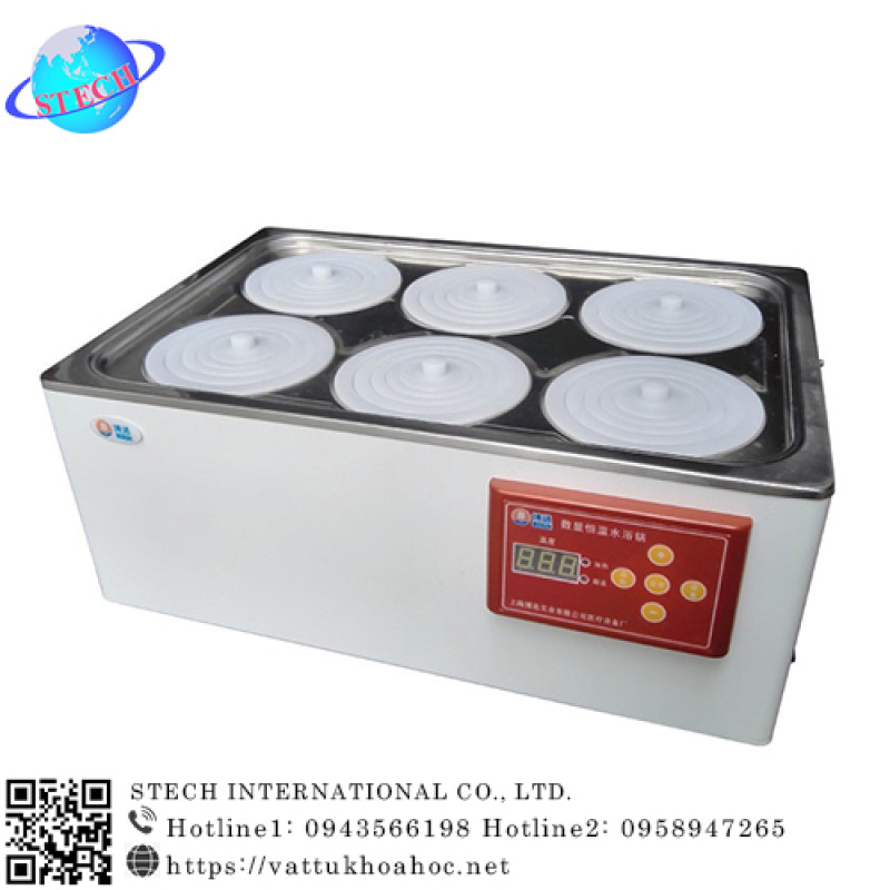 Bể cách thủy 6 vị trí Boxun HH.S21-6