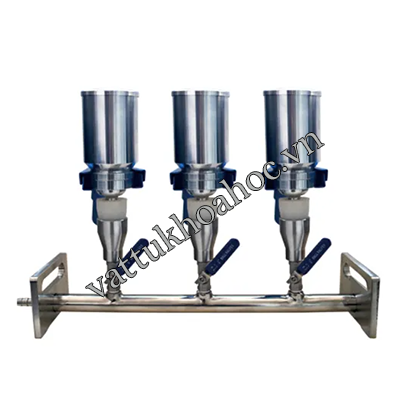 Bộ lọc chân không 3 vị trí inox Biobase MVF-3S