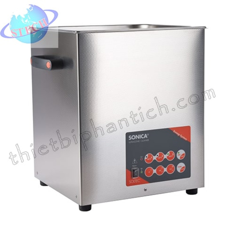 Bể rửa siêu âm công nghiệp y tế 14 lít, 40kHz SOLTEC SONICA 14L EP S3
