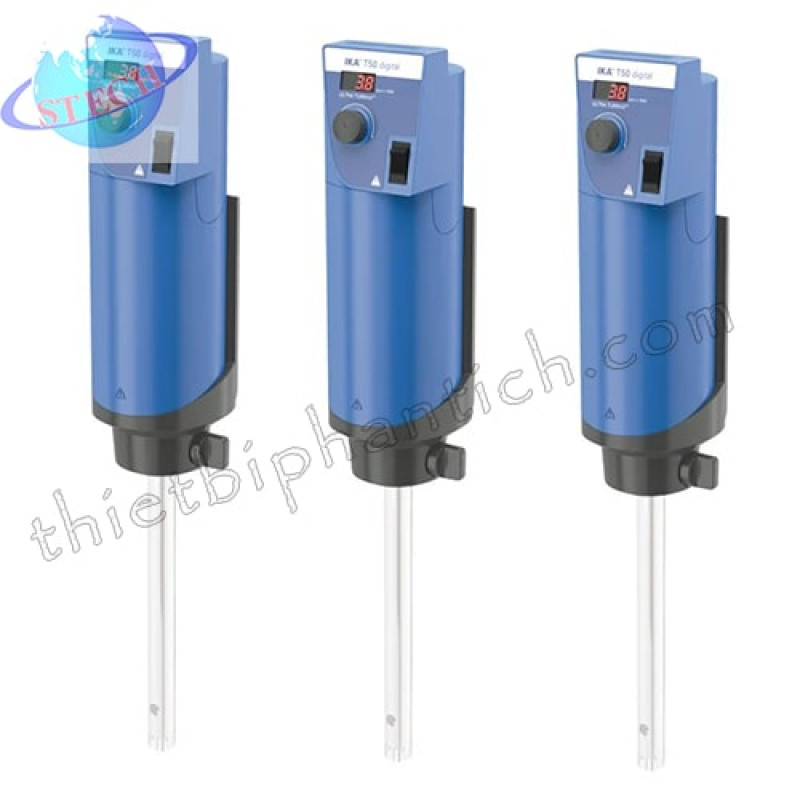 Máy đồng hóa mẫu khuấy tối đa 10,000 vòng/phút IKA T 50 digital ULT