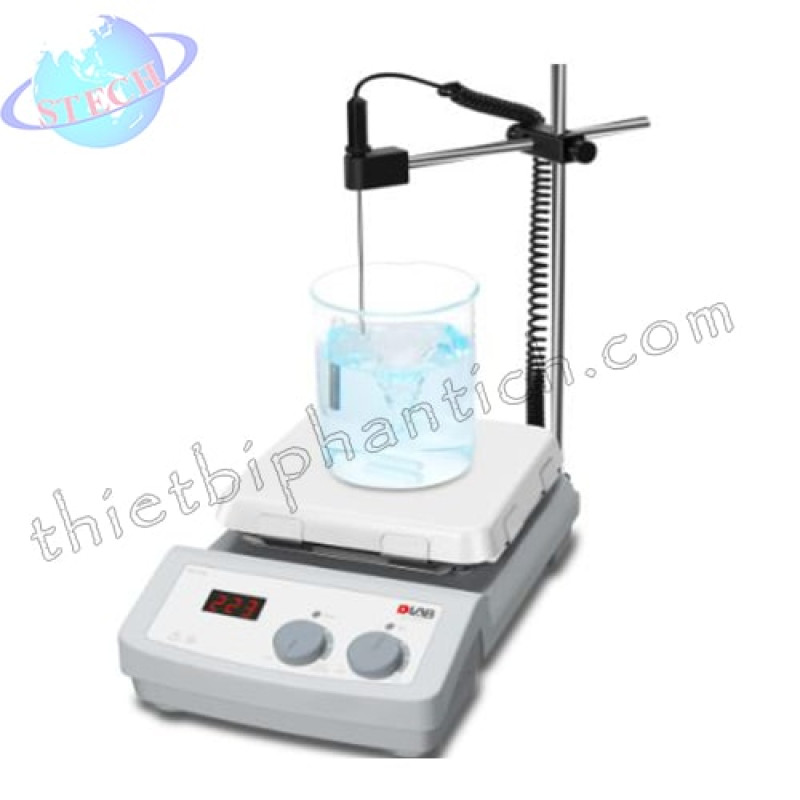 Máy khuấy từ gia nhiệt hiện số Dlab MS7-H550-S