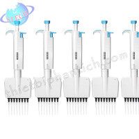 Micropipet 8 kênh hấp tiệt trùng DLab MicroPette Plus 0,5-10 ul (Thể tích điều chỉnh)