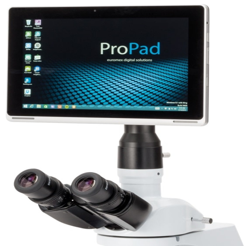 Màn hình kết nồi trực tiếp với kính hiển tích hợp camera 5.0Mp Euromex - Hà Lan ProPad-5