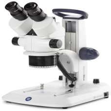 Kính hiển vi soi nổi 7X đến 45X, đèn LED và LED ring, đầu chờ kết nối camera  Euromex - Hà Lan SB.3903