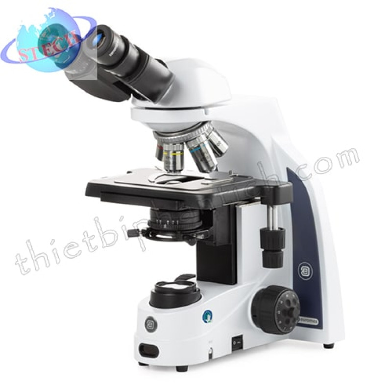 Kính hiển vi sinh học 2 mắt phóng đại 1000 lần Euromex - Hà Lan IS.1152‑EPLi