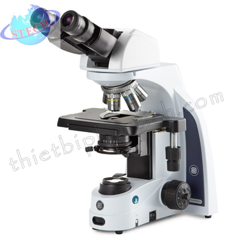 Kính hiển vi sinh học 2 mắt phóng đại 1000 lần Euromex - Hà Lan IS.1158‑EPLi