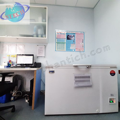 Tủ bảo quản vắc xin, thuốc, sinh phẩm 200 lít (2 đến 8 độ C) Haier HBC-200