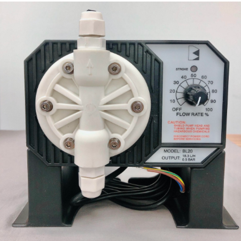 Bơm định lượng hóa chất lỏng Black Stone 18.3 lít/ giờ 0.5bar BL20-2 HANNA Instruments