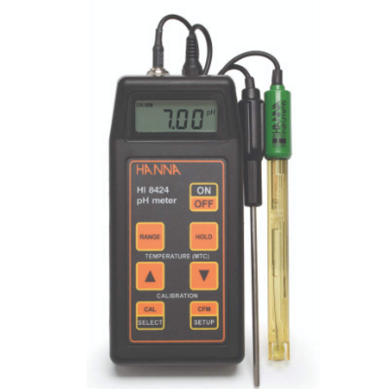Máy Đo pH/ORP/Nhiệt Độ Cầm Tay HI8424 HANNA Instruments