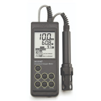 Máy đo Oxy hòa tan/ Nhiệt độ trực tiếp trong thủy sản  HI9147-04 HANNA Instruments