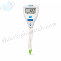 Bút đo pH nhiệt độ HALO2 Bluetooth trong sữa Hanna - USA HI9810342
