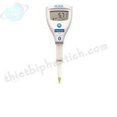 Bút đo pH/nhiệt độ HALO2 Bluetooth trong thịt và nước với thiết kế gắn lưỡi dao Hanna - USA HI9810452