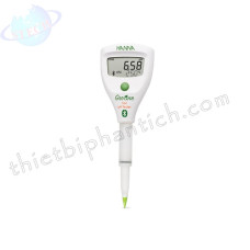 Bút đo pH/nhiệt độ HALO2 Bluetooth trực tiếp trong đất và nước Hanna - USA HI9810302