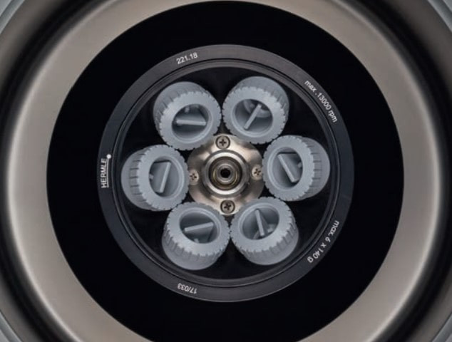 Máy ly tâm đa năng  Rotor 12 ống 15ml 18.000 vòng/phút HERMLE Z 326 