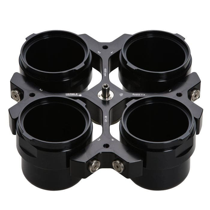 Máy ly tâm để bàn nhiều ống cùng lúc 16.000 vòng/phút Hermle Z 446 