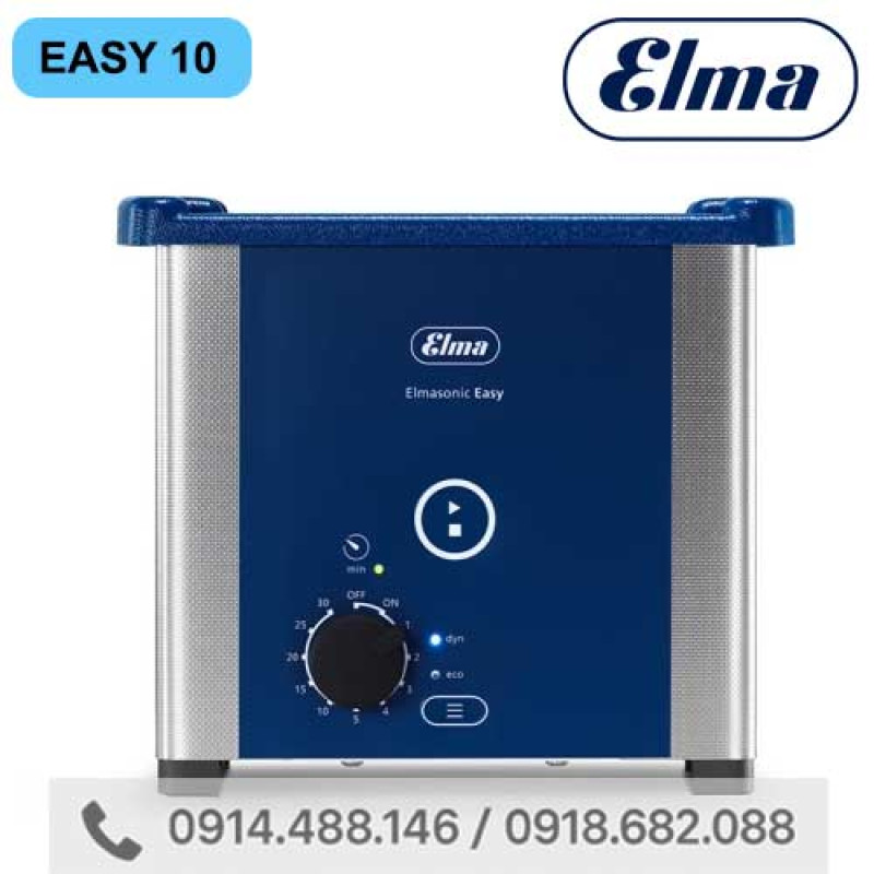 Bể rửa siêu âm 0,9 lít ELMA EASY 10