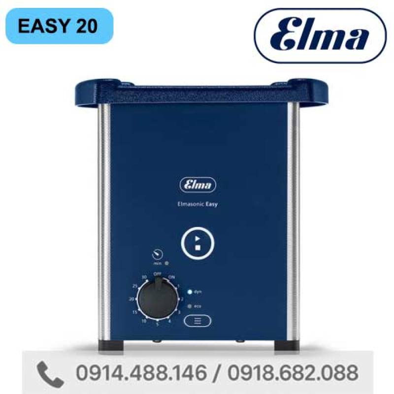 Bể rửa siêu âm 1,6 lít ELMA EASY 20