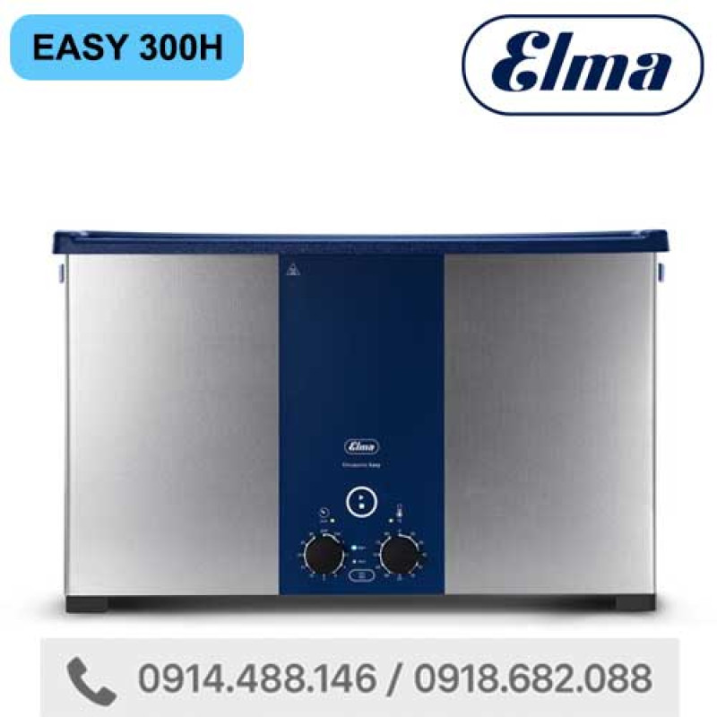 Bể rửa siêu âm gia nhiệt 27,5 lít ELMA EASY 300H