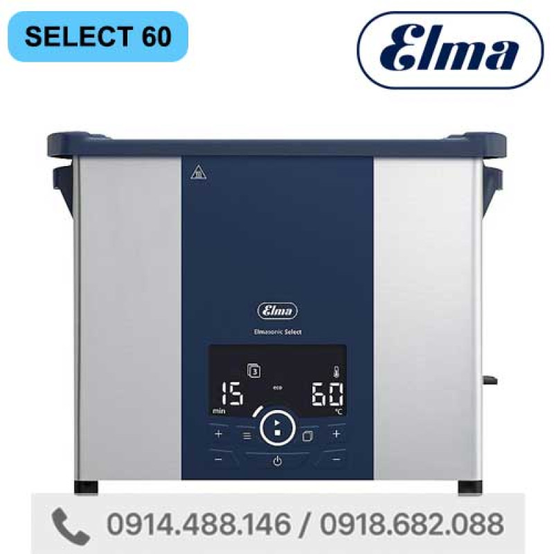 Bể rửa siêu âm 5,9 lít ELMA SELECT 60
