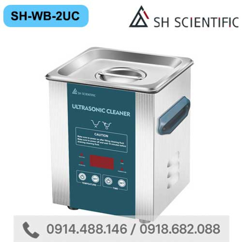 Bể Rửa Siêu Âm Đa Năng 2 lít SH SCIENTIFIC SH-WB-2UC