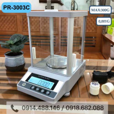 Cân phân tích 3 số lẻ STECH PR-3003C (300g/0.001g/màn hình LED)