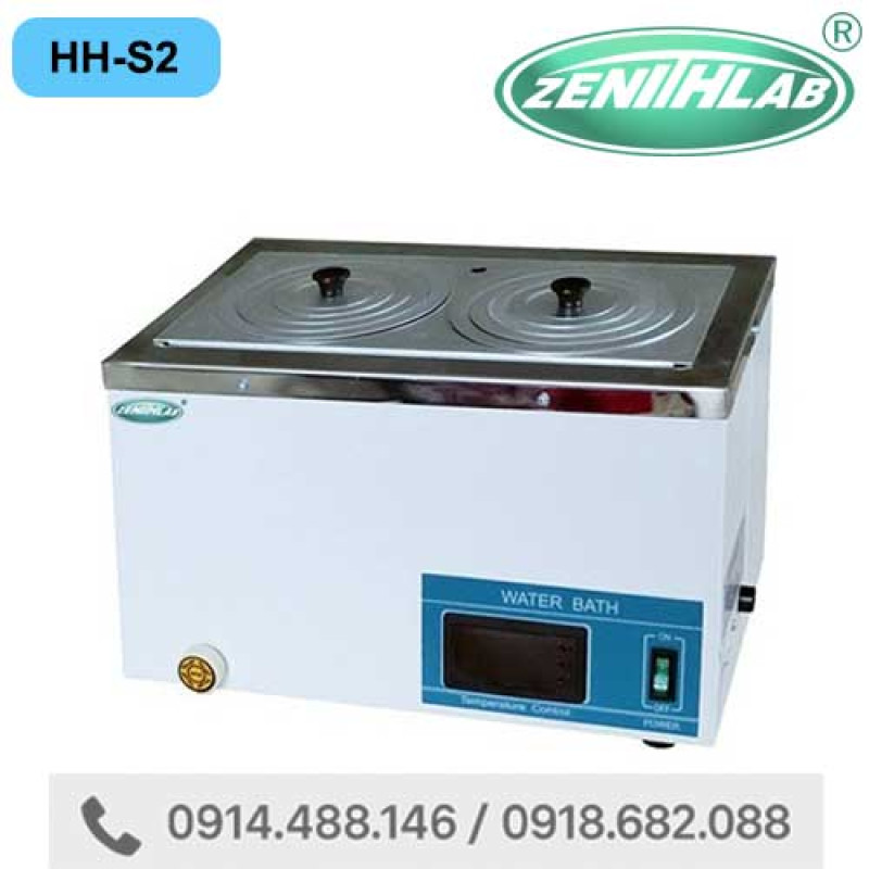 Bể Cách Thủy 2 Vị Trí ZENITH LAB HH-S2