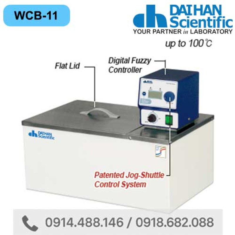 Bể Điều Nhiệt Tuần Hoàn 11 Lít DAIHAN WCB-11