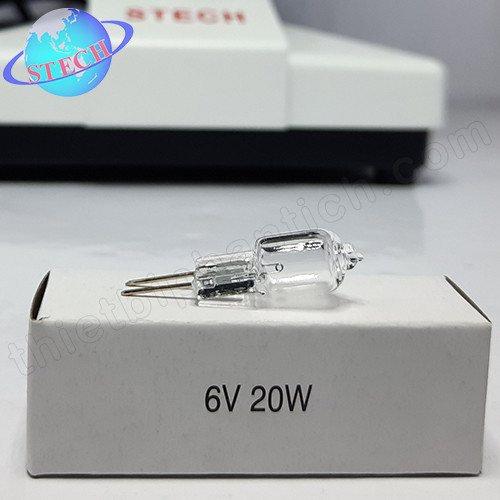 Đèn Halogen 6v 20w dùng cho kính hiển vi sinh học Trung Quốc