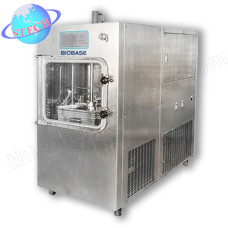 Máy đông khô sản xuất nhỏ, khay có nén (-75℃, 11 lít, 15kg đá /24 giờ) BIOBASE BK-FD100T