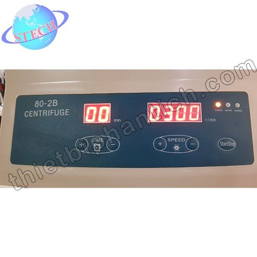 Máy li tâm 4000 vòng/phút 12 ống 20 ml 80-2B 