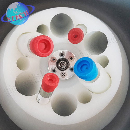 Máy ly tâm 6 ống 50ml và 6 ống 15ml Dlab DM0412 (hoặc 12 ống 10ml) 