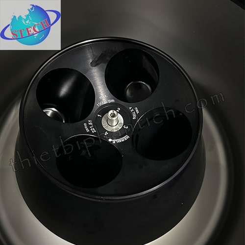 Máy ly tâm công nghiệp 4 ống 500 ml 8.000 vòng/phút HERMLE Z 446  