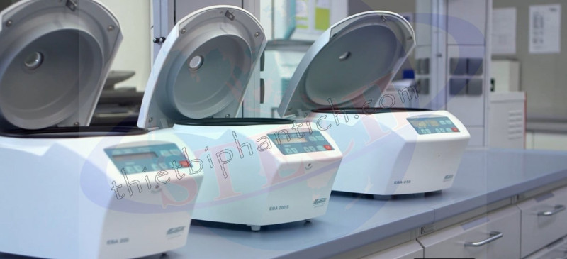 Máy li tâm roto văng 4000 rpm Hettich EBA 270 