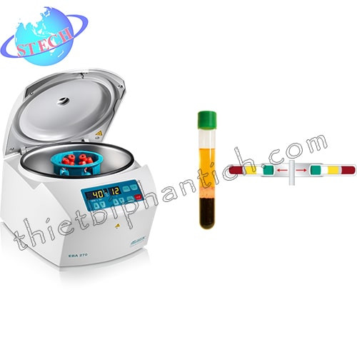 Máy li tâm roto văng 4000 rpm Hettich EBA 270 