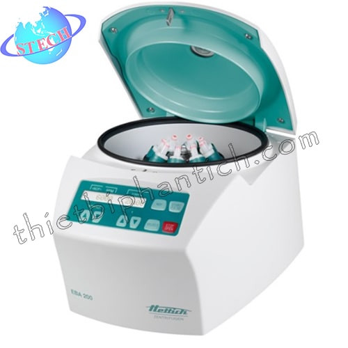 Máy ly tâm 6000 vòng/phút HETTICH Đức EBA200 