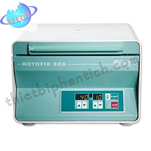 Máy ly tâm 6.000 vòng / phút cho nhiều loại ống Hettich - Đức ROTOFIX 32A  