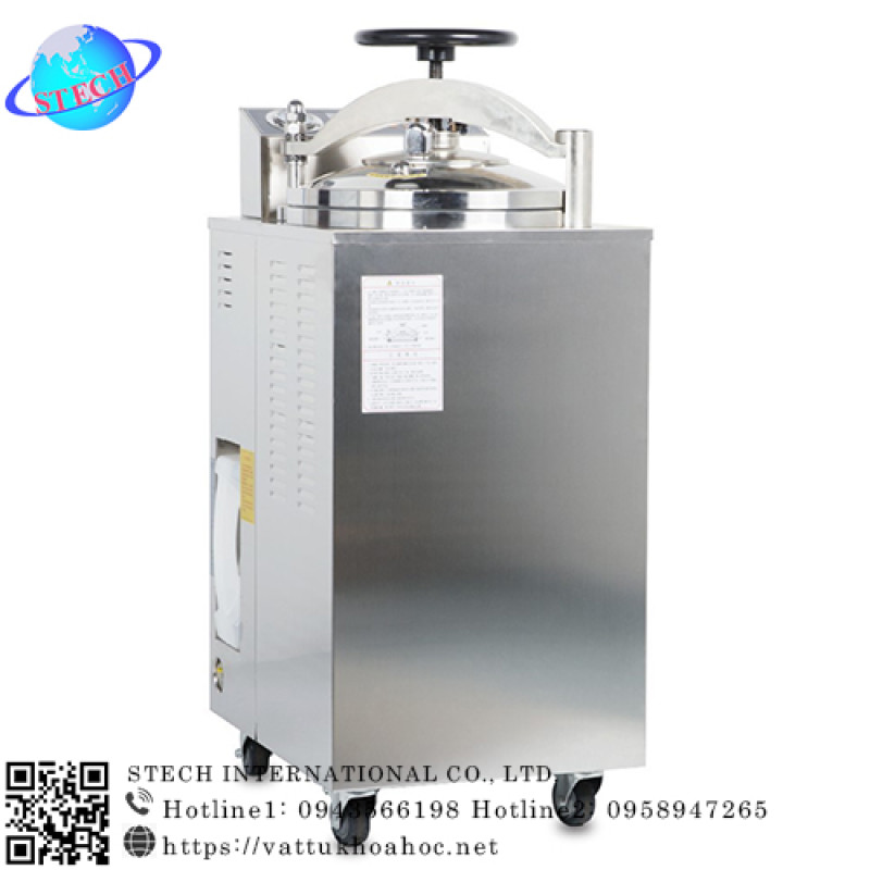 Nồi hấp tiệt trùng đứng 50 lít Boxun YXQ-50A