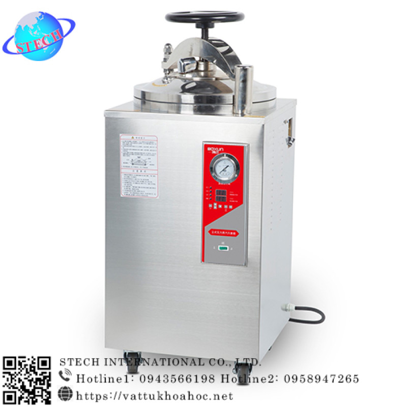 Nồi hấp tiệt trùng đứng 29 lít Boxun YXQ-LB-30SII