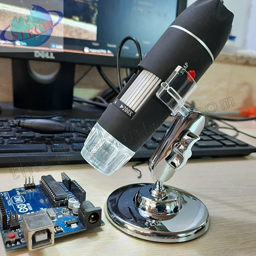 Kính hiển vi điện tử cầm tay Dino-2Mp-300X phóng đại 300 lần 