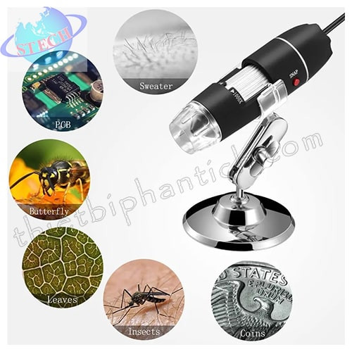 Kính hiển vi điện tử cầm tay Dino-2Mp-300X phóng đại 300 lần 