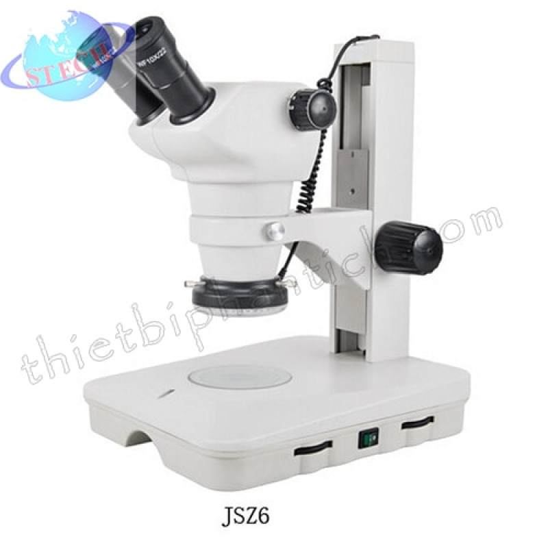 Kính hiển vi 2 mắt soi linh kiện JSZ6 phóng đại 0.8 đến 5x