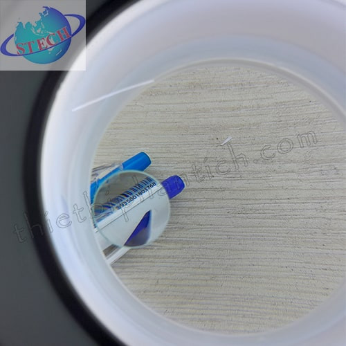 Kính lúp công nghiệp để bàn, thân gập, gương tròn LT-86C 10X Huỳnh Quang 