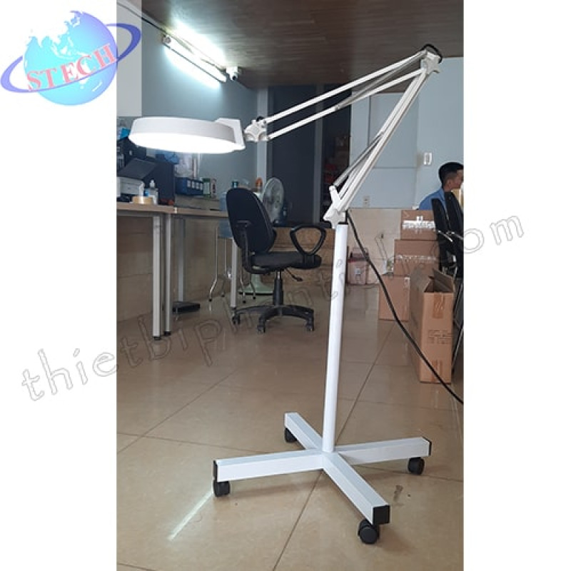 Kính lúp chân di động, thân gập, gương tròn LT-86E 3X Huỳnh Quang