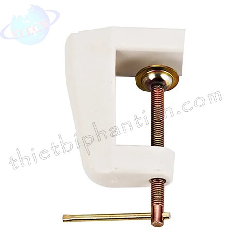 Kính lúp kẹp bàn, thân gập, gương tròn LT-86A 5X Huỳnh quang 