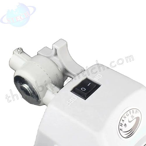 Kính lúp công nghiệp để bàn, thân cọc, gương tròn LT-86B 15X Huỳnh quang 