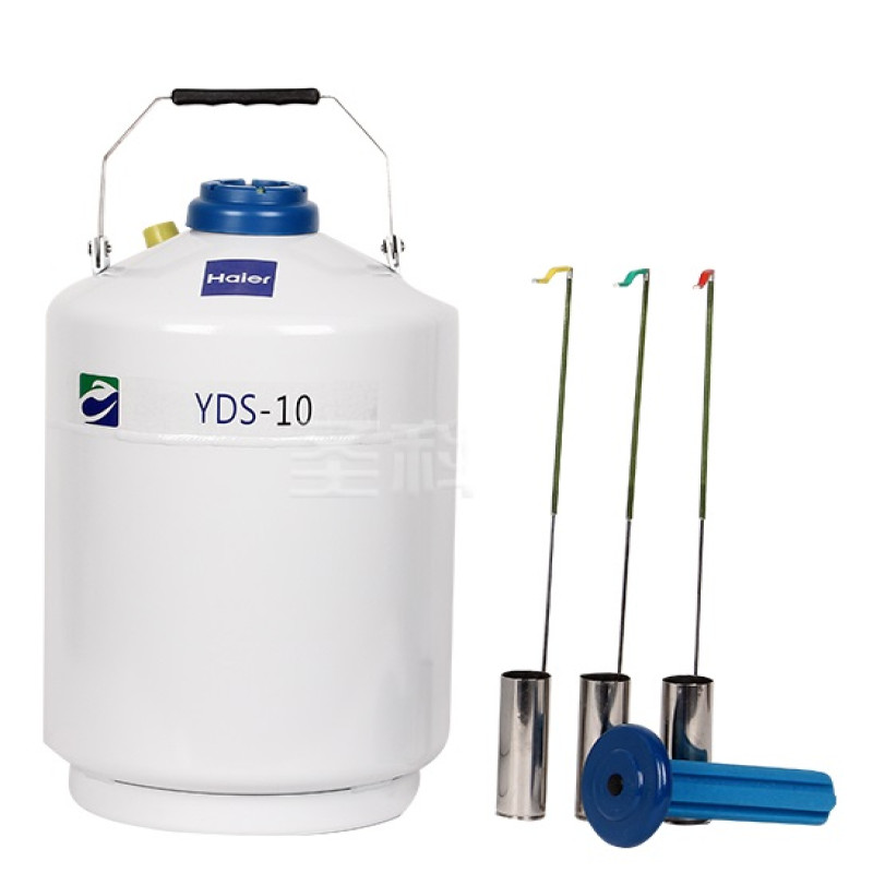 Binh đựng nitơ lỏng bảo quản mẫu lạnh 10 lít Haier  YDS-10
