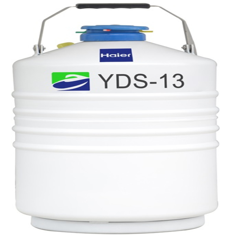 Binh đựng nitơ lỏng bảo quản mẫu lạnh 13 lít Haier YDS-13