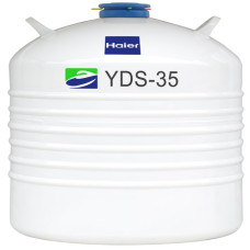 Binh đựng nitơ lỏng bảo quản mẫu lạnh 35 lít Haier YDS-35