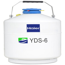 Binh đựng nitơ lỏng bảo quản mẫu lạnh 6 lít Haier YDS-6